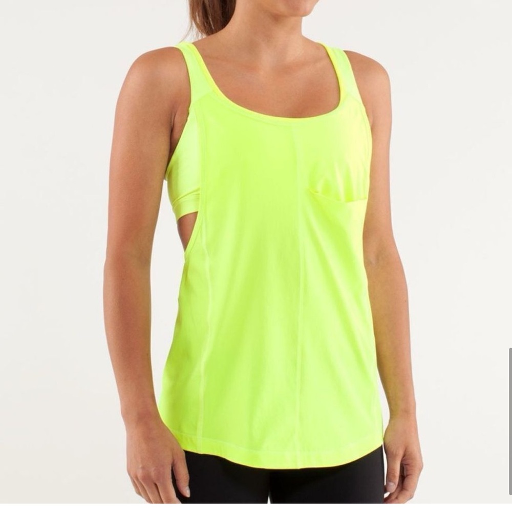 Neon Yellow Women's Tank Top
